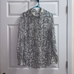 Dalmatian button down